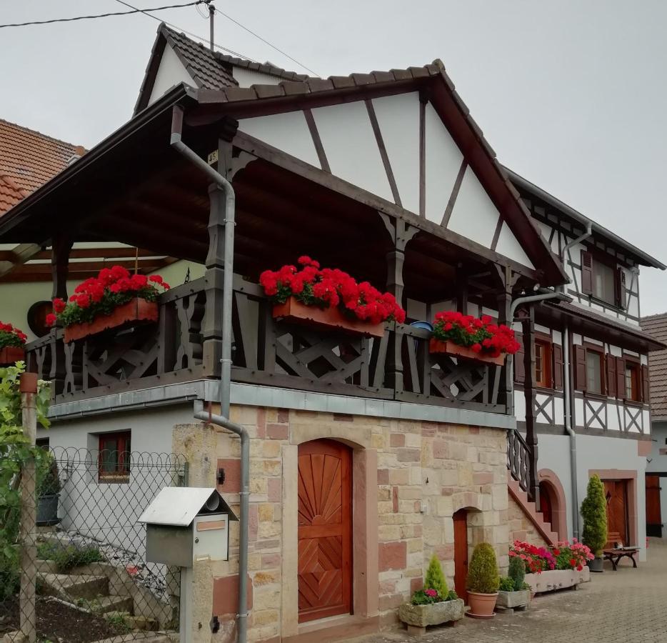 Gite Haury Cleebourg Exteriör bild